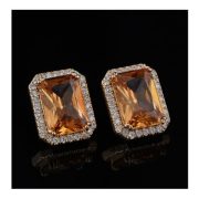 SJ Women\'s Earrings, Golden Champagne, ER00270