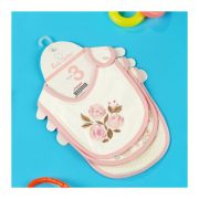 TG Kids Center Bib, Pink White Pretty Blossom, 3-Pack